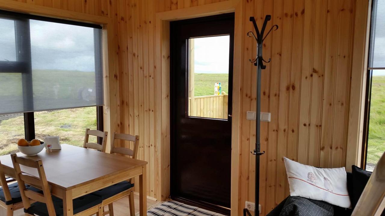 Hekla Cabin 1 Volcano And Glacier View 海拉 外观 照片